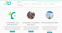 Desktop Screenshot of la-voie-bleue.org